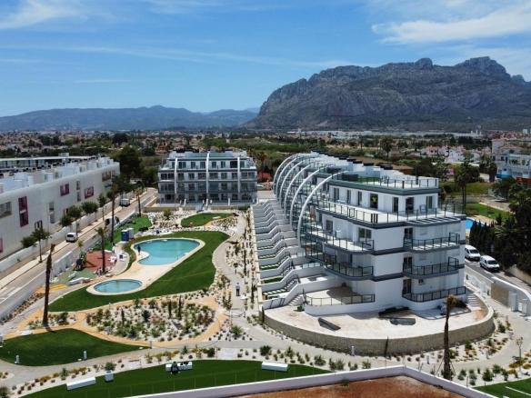 Sea-view apartments in Bella Beach, Dénia